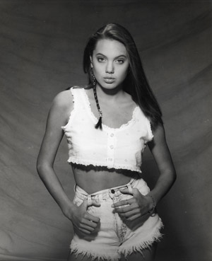 Angelina Jolie Modelling Picture