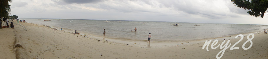The White Sand Alona Beach
