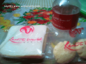 Resorts World Sandwich, Bottled Water & Cookies