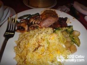 Yang Chow Rice -- Food Festival at Wang Shan Lo Chinese Restaurant, Crown Regency Cebu