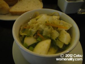 Crown Regency Breakfast - soup