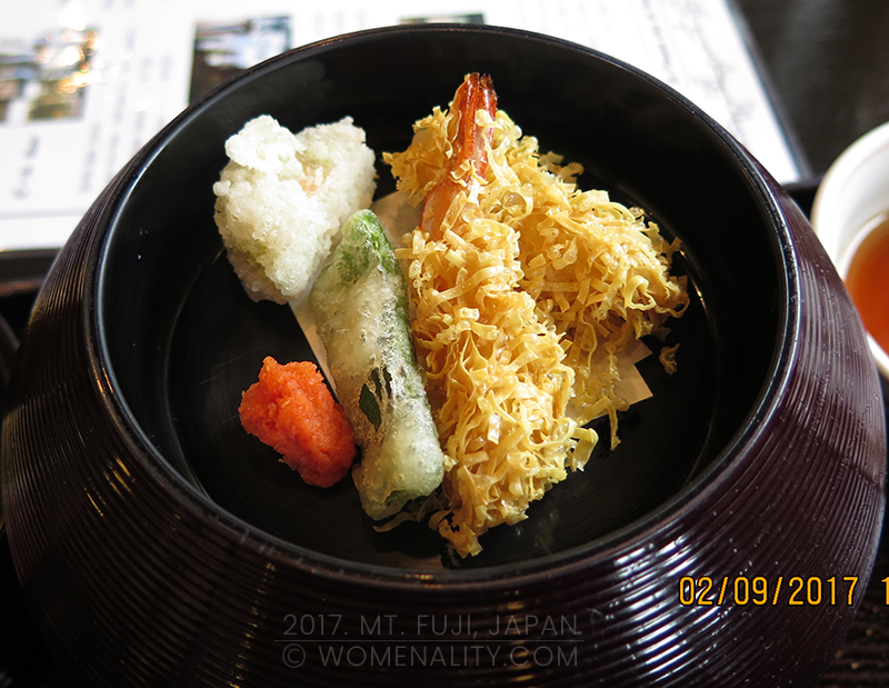 Bento - mixed tempura